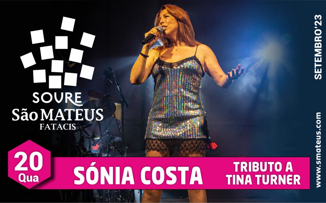 Espetáculo de tributo a Tina Turner abre São Mateus/FATACIS 2023