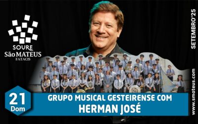 Herman José junta-se ao Grupo Musical Gesteirense em espetáculo imperdível