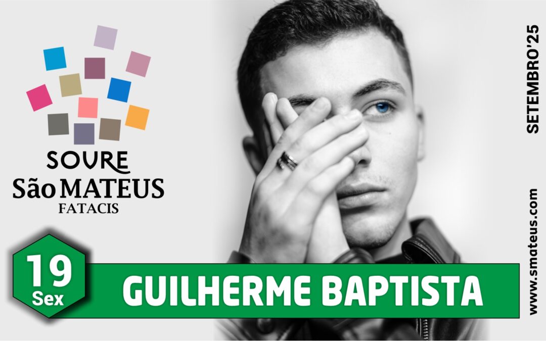 Jovem Sourense Guilherme Baptista volta a atuar nas Festas de São Mateus e FATACIS